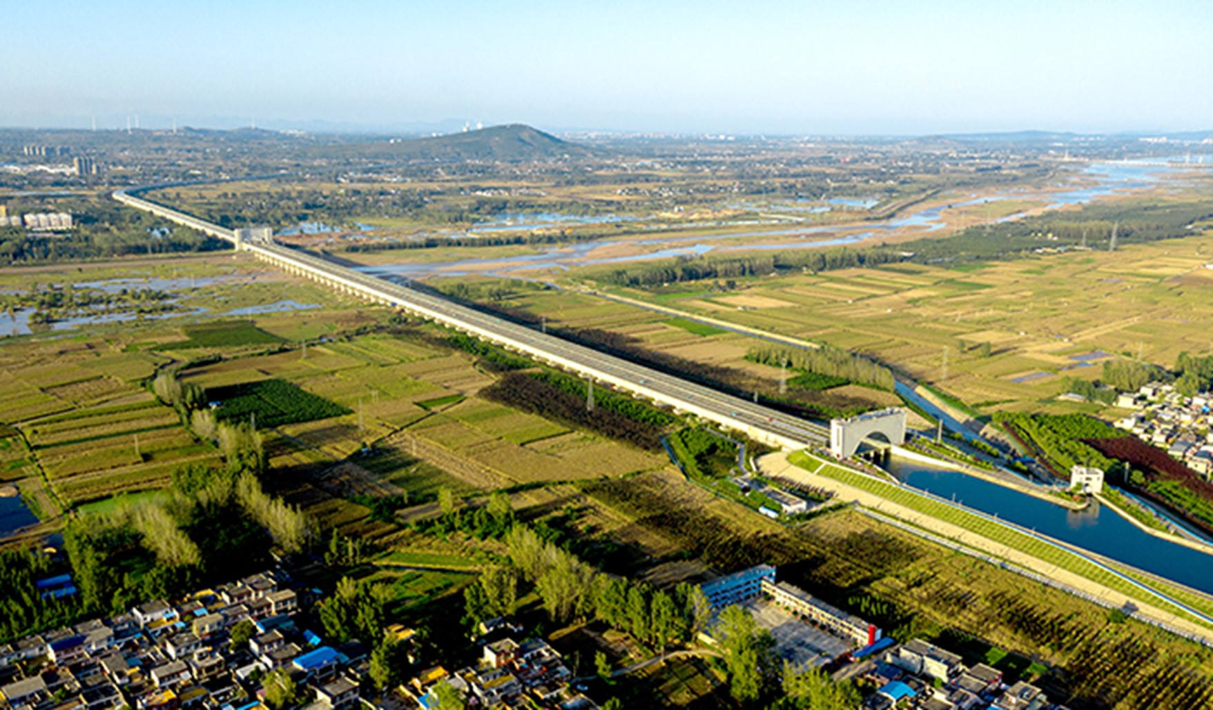 (Photo courtesy of Shahe Aqueduct China South-to-North Water Transfer Group)